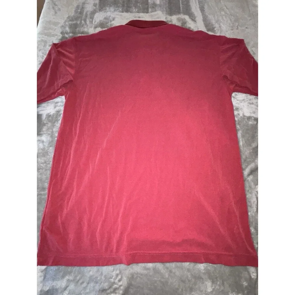 Bolle Golf Polo Shirt Short Sleeve Wine Color (Size: Medium)